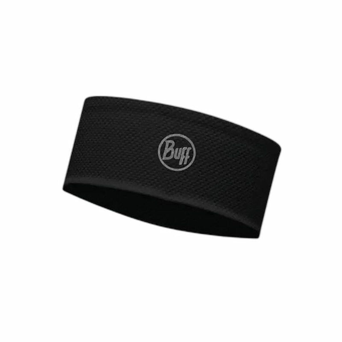 Sort Pandebånd Buff Solid - Buff Camping  - 8428927355027