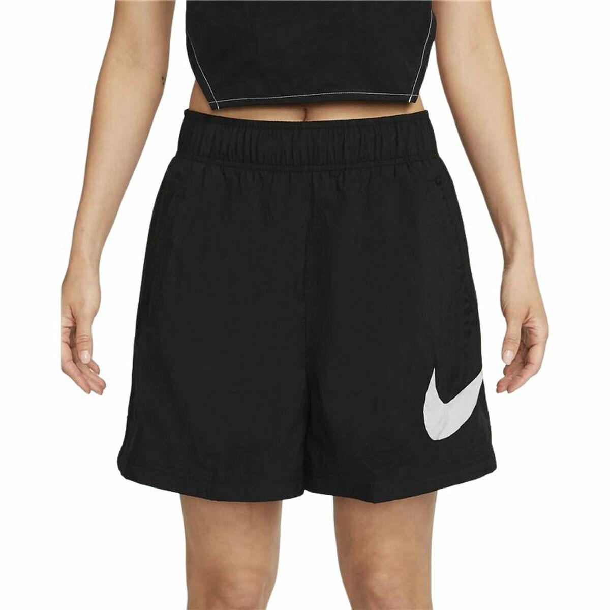 Sort Sport Shorts Til Kvinder Nike Sportswear Essential - Nike Camping  - 0195867165358