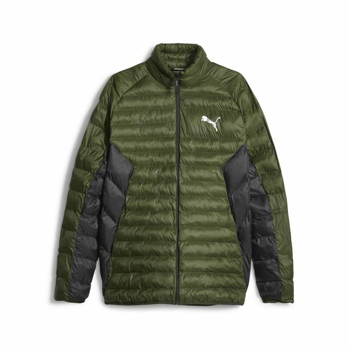 Grøn Sportsjakke Til Mænd Puma Primaloft Mørk - Puma Camping  - 4099684012863