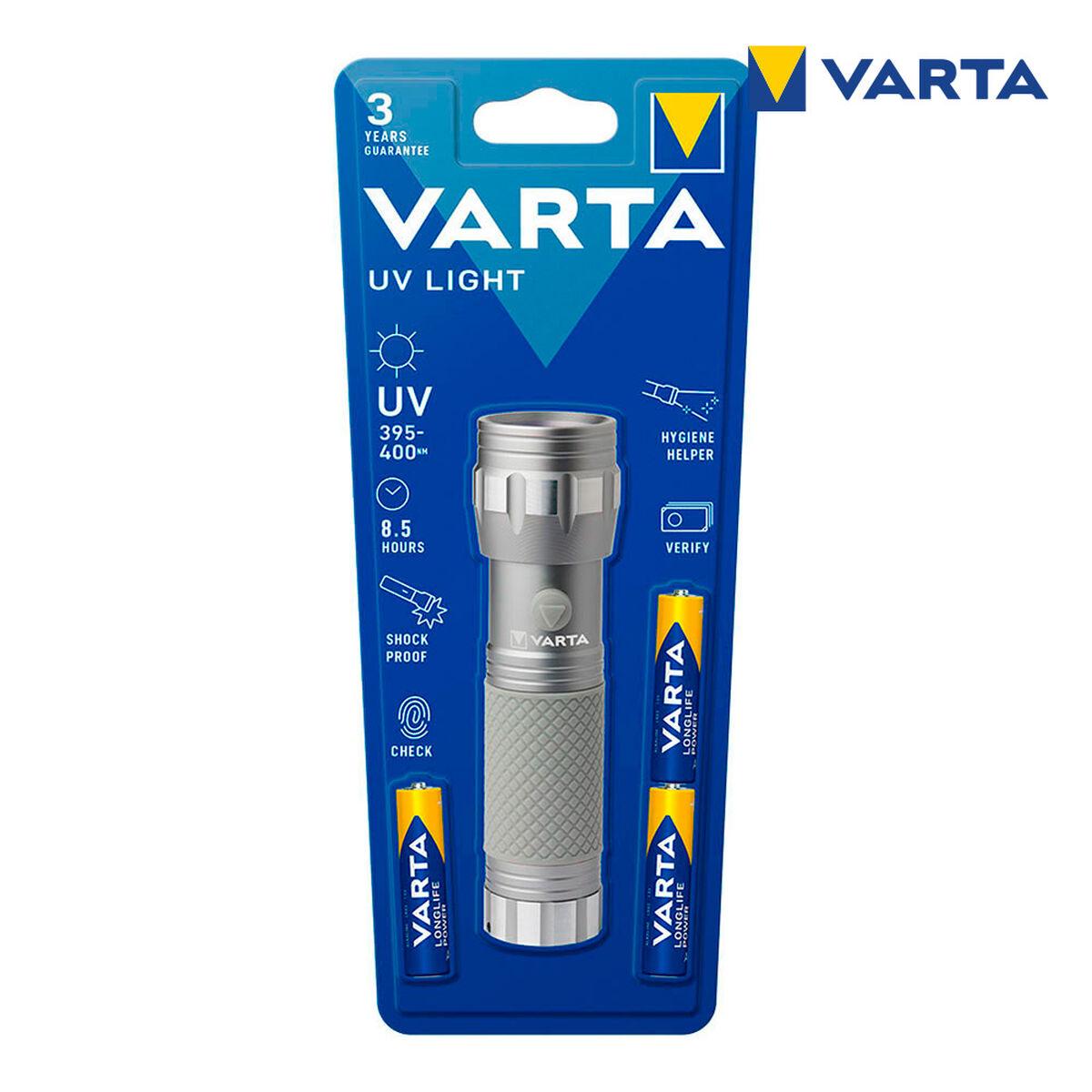 Lygte Varta Lampe Grå Aluminium - Varta Camping  - 4008496036080