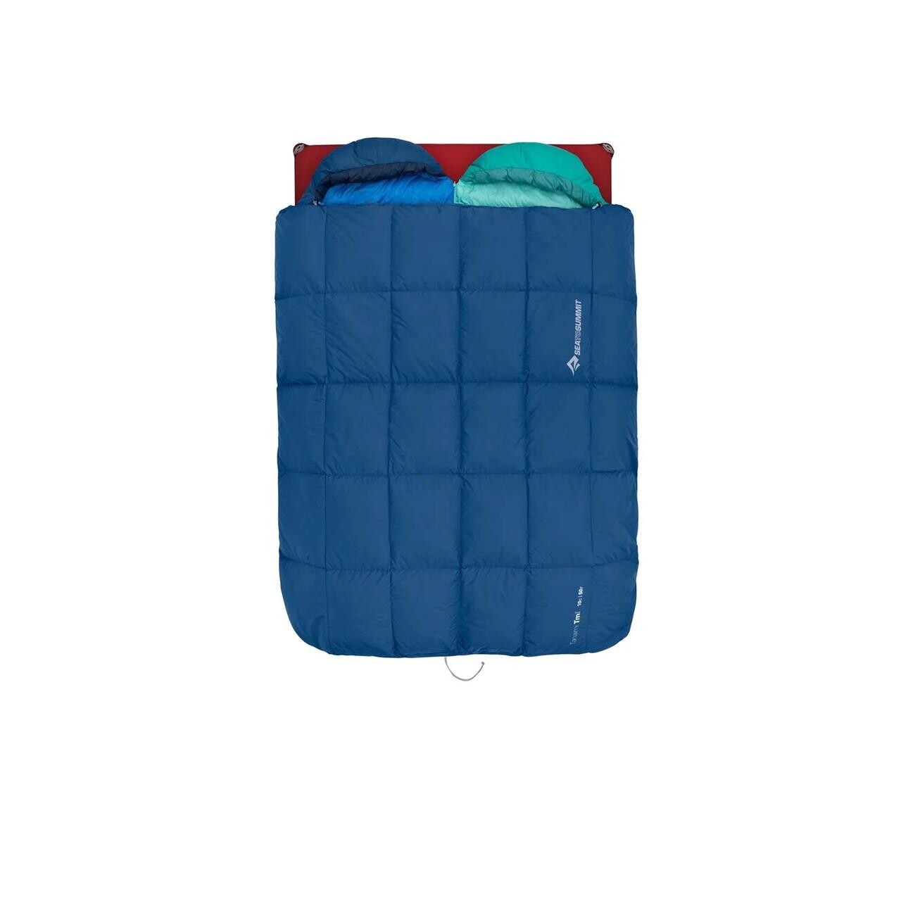 Blå (DENIM BLUE Sea Summit Tanami Tmi Down Camping Comforter Queen Blå Denim Blue - Sea To Summit Camping  - 9327868151158