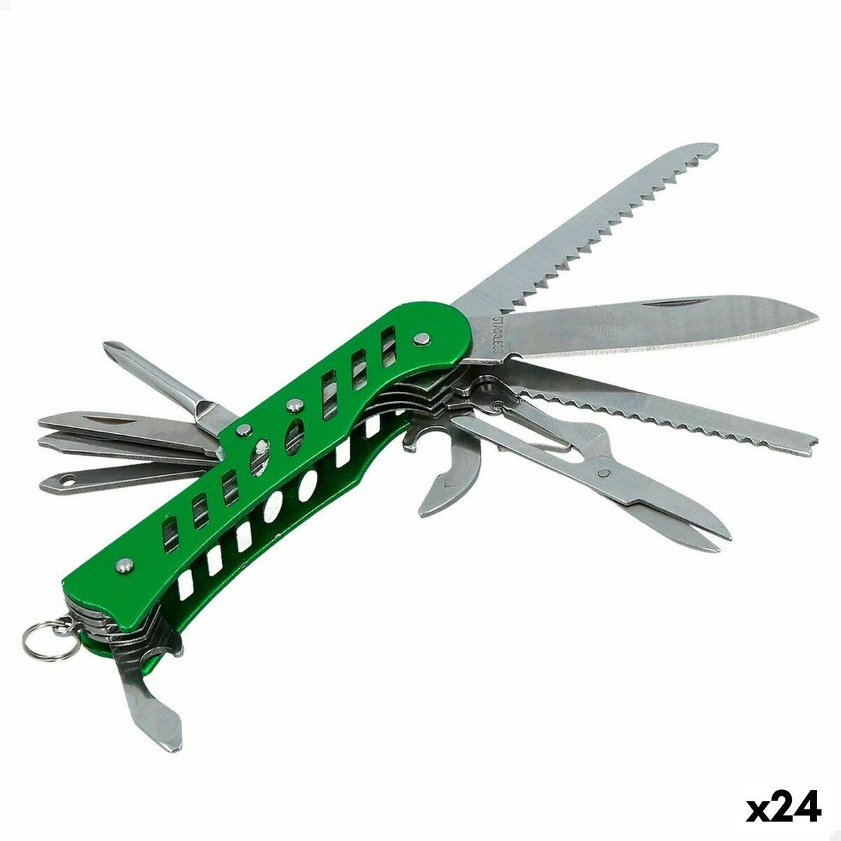 Grøn Multi Purpose Kniv Aktive Camping Enheder - Camping  - 4899888741947