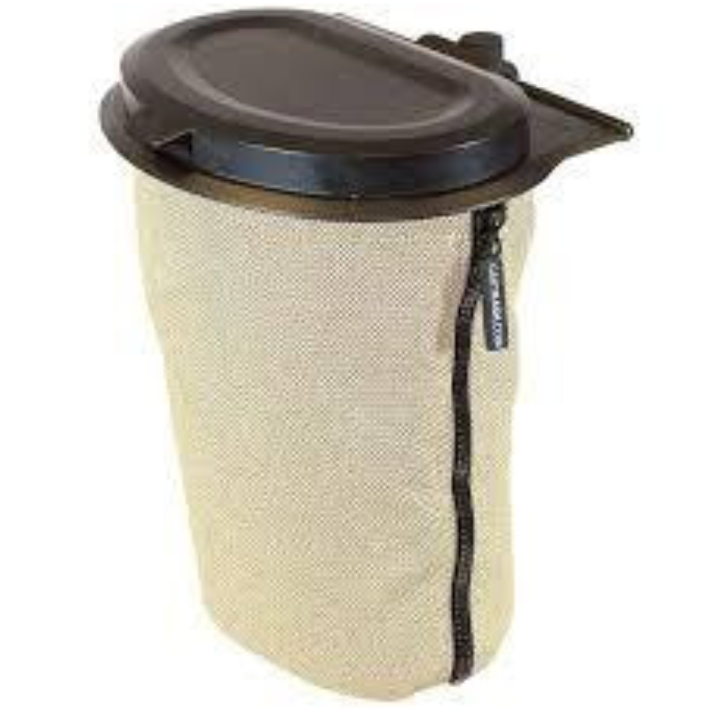 Flextrash Affaldsbeholder Creme - Flextrash Camping  - 6011433894801