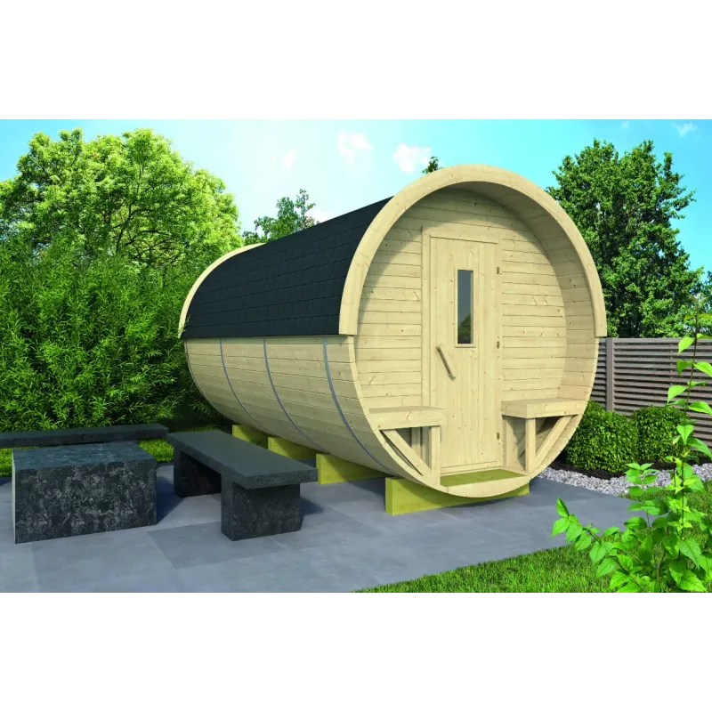 Grøn Green Bay Camping Barrel 437020 Inkl Termoglas Shingels M - Hytteexperten Camping  - 8715815404203