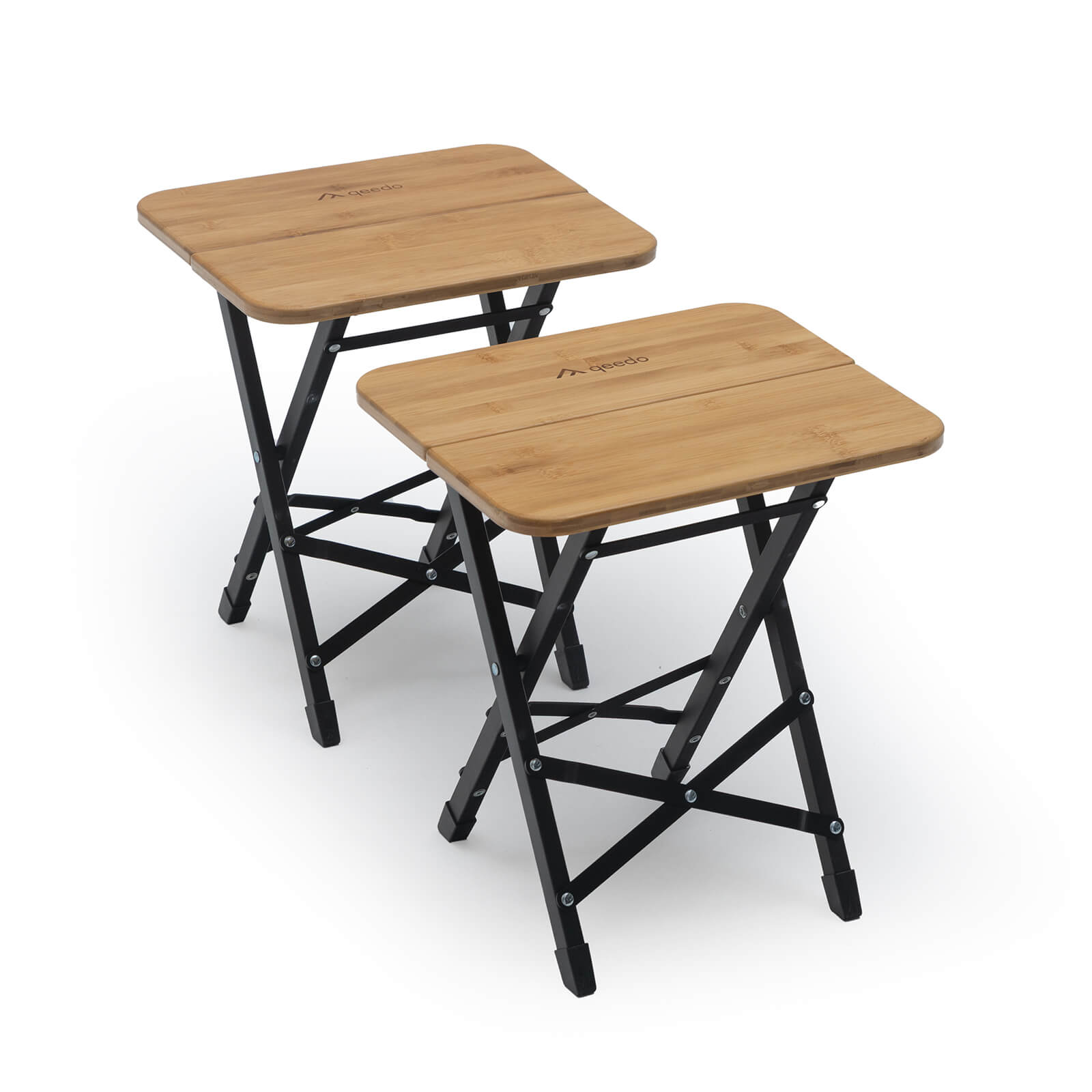 Qeedo Gerry Skammel Stk Massivt Træ - Qeedo Camping