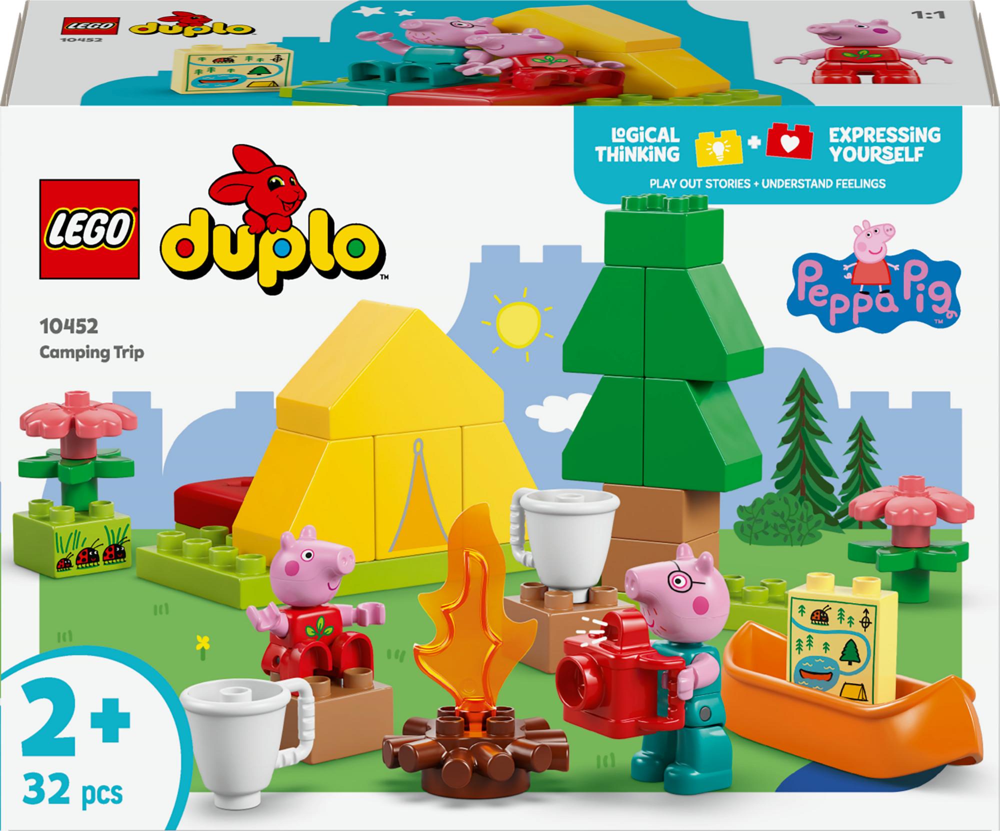 Lego 10452 Duplo Peppa Pig Camping Trip - Lego Camping  - 5702017816654